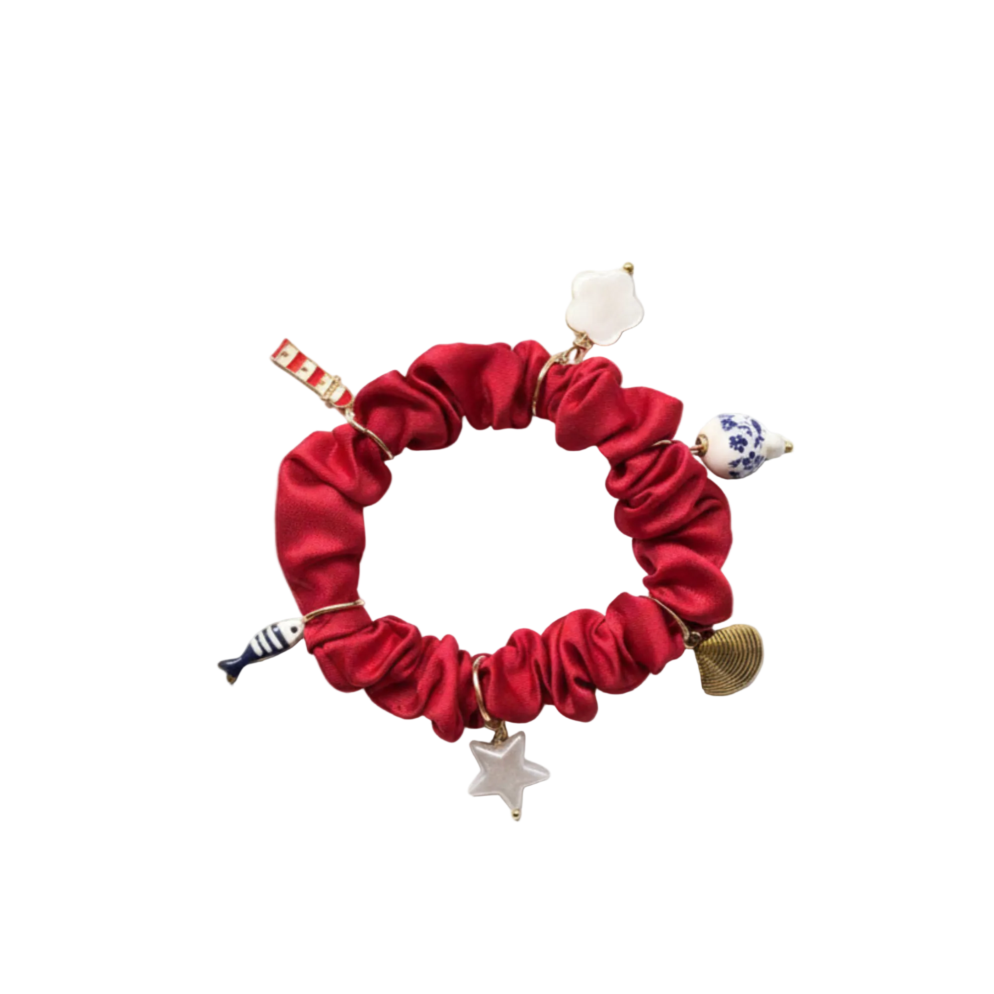 Madaket Charm Scrunchie