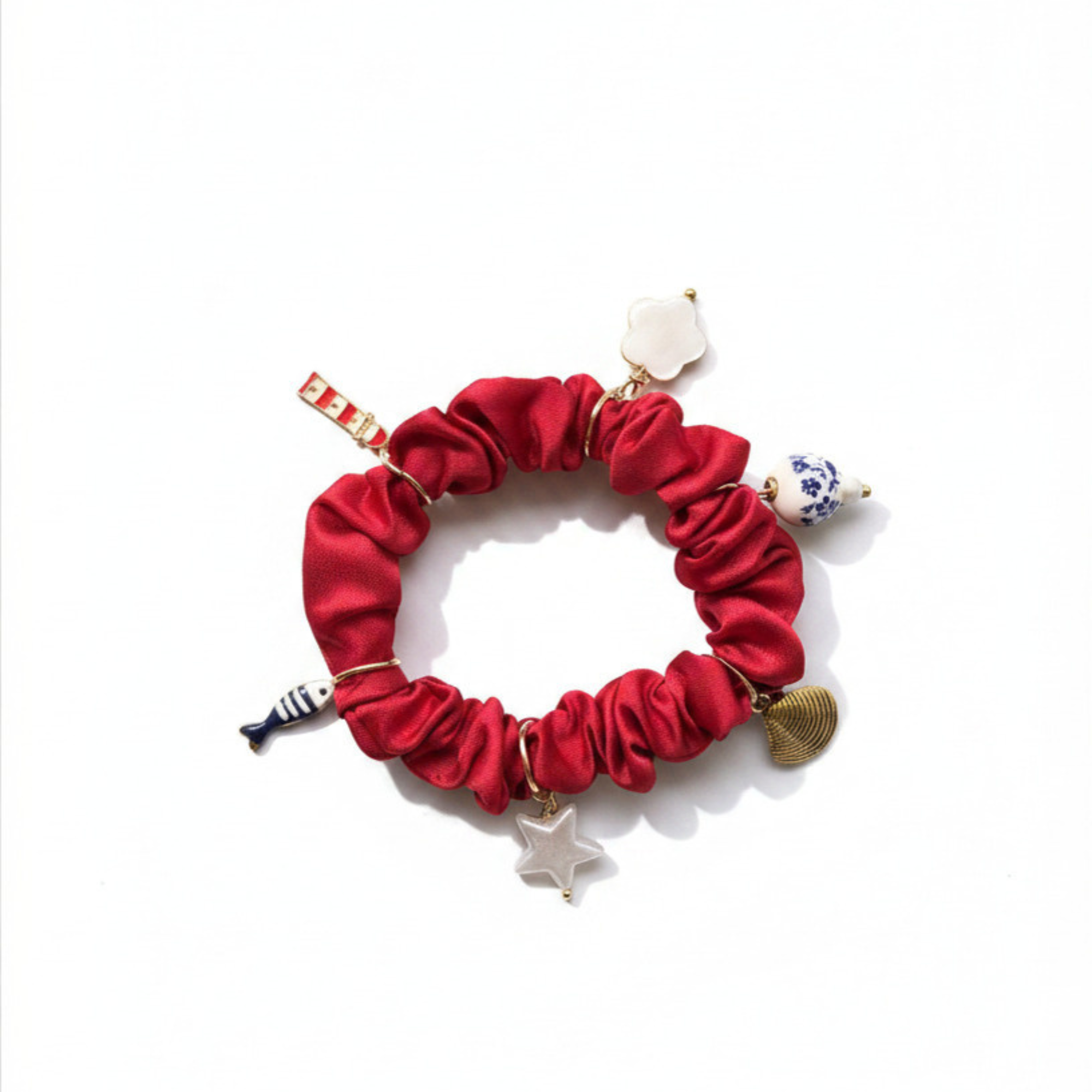 Madaket Charm Scrunchie