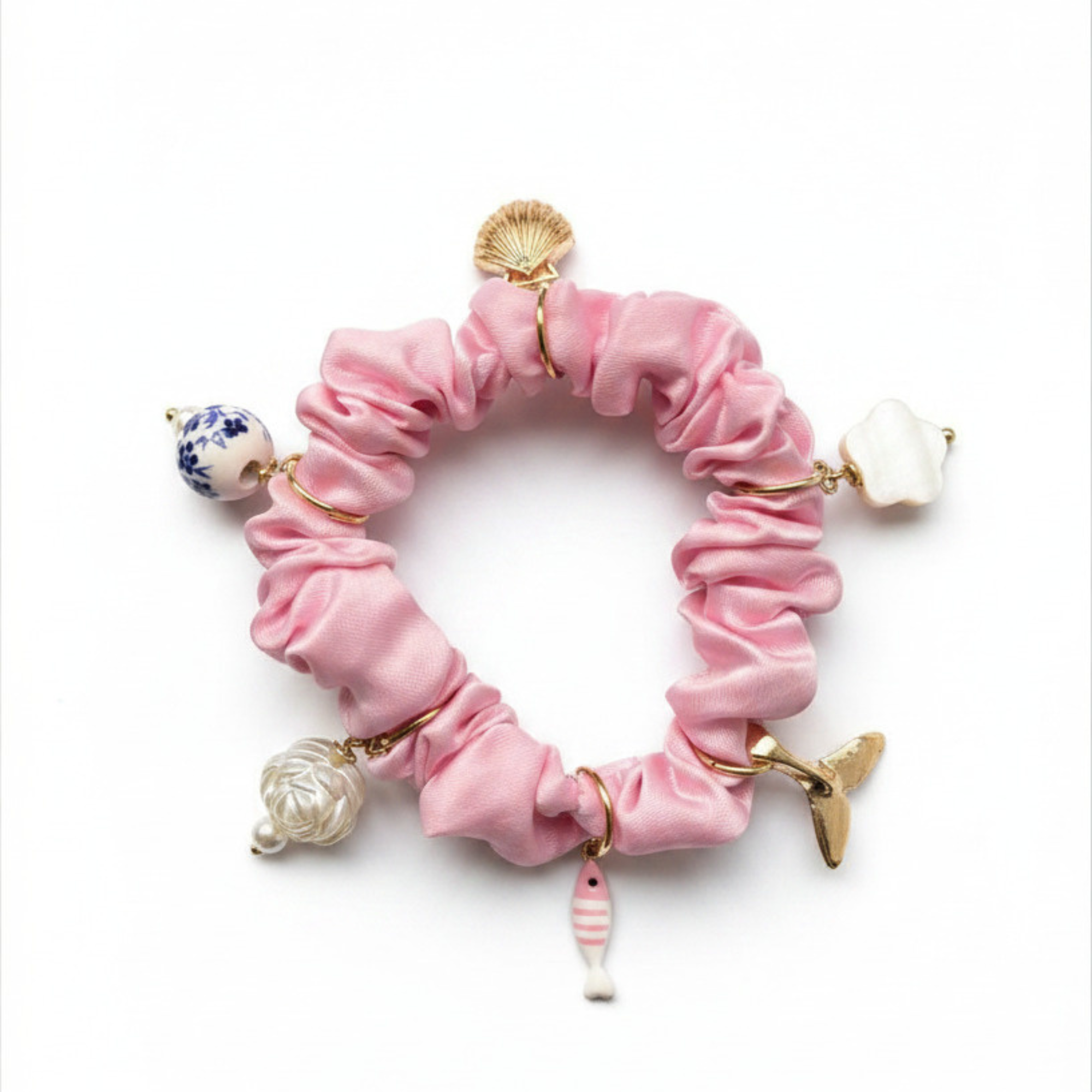 Madaket Charm Scrunchie