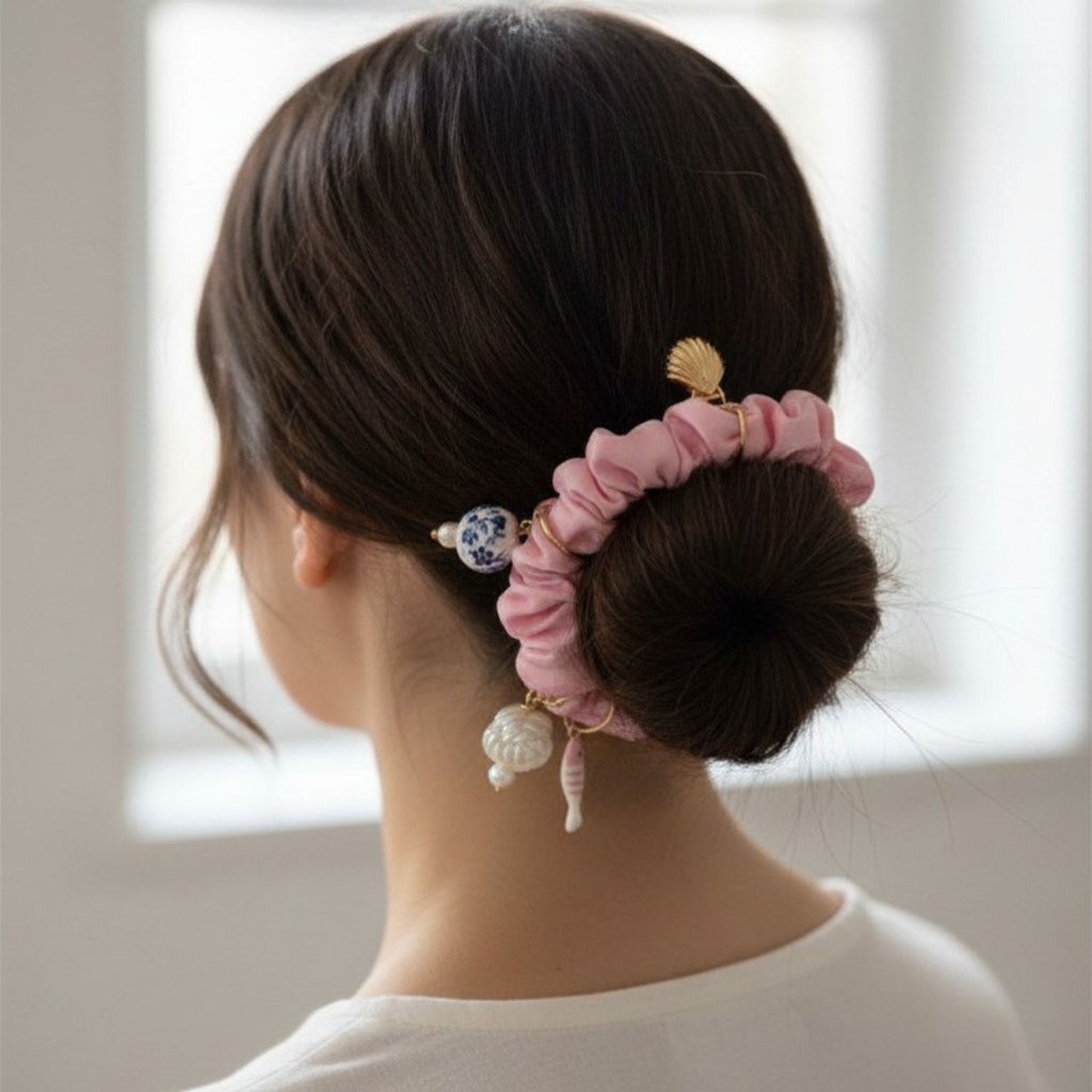 Madaket Charm Scrunchie