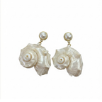Gustavia Shell Earrings