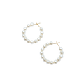 Newport Pearl Hoops