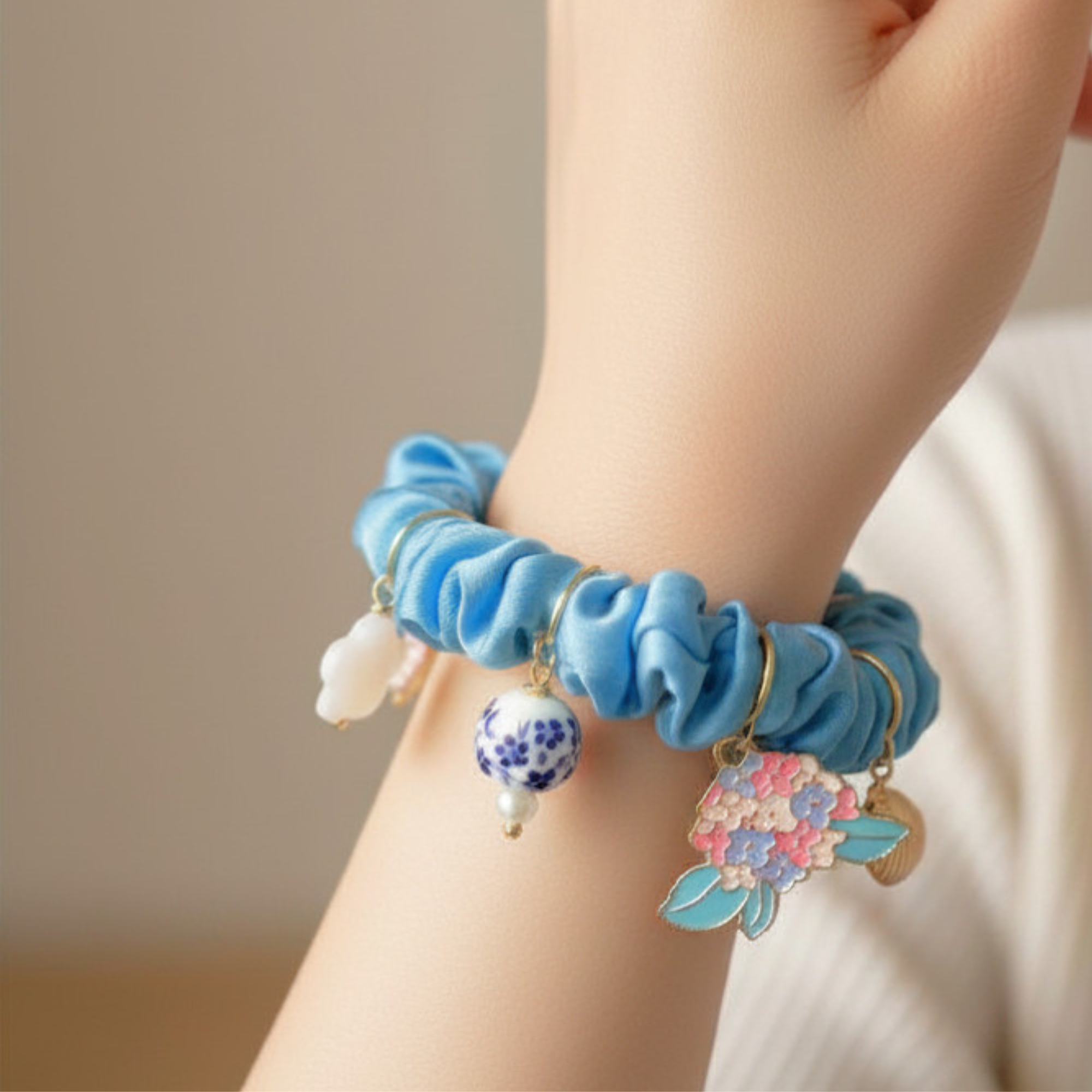 Madaket Charm Scrunchie