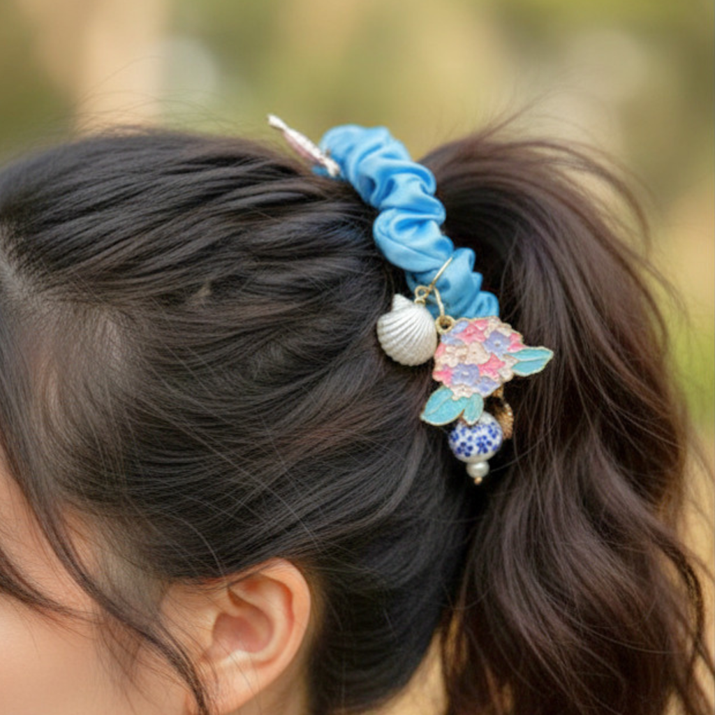 Madaket Charm Scrunchie