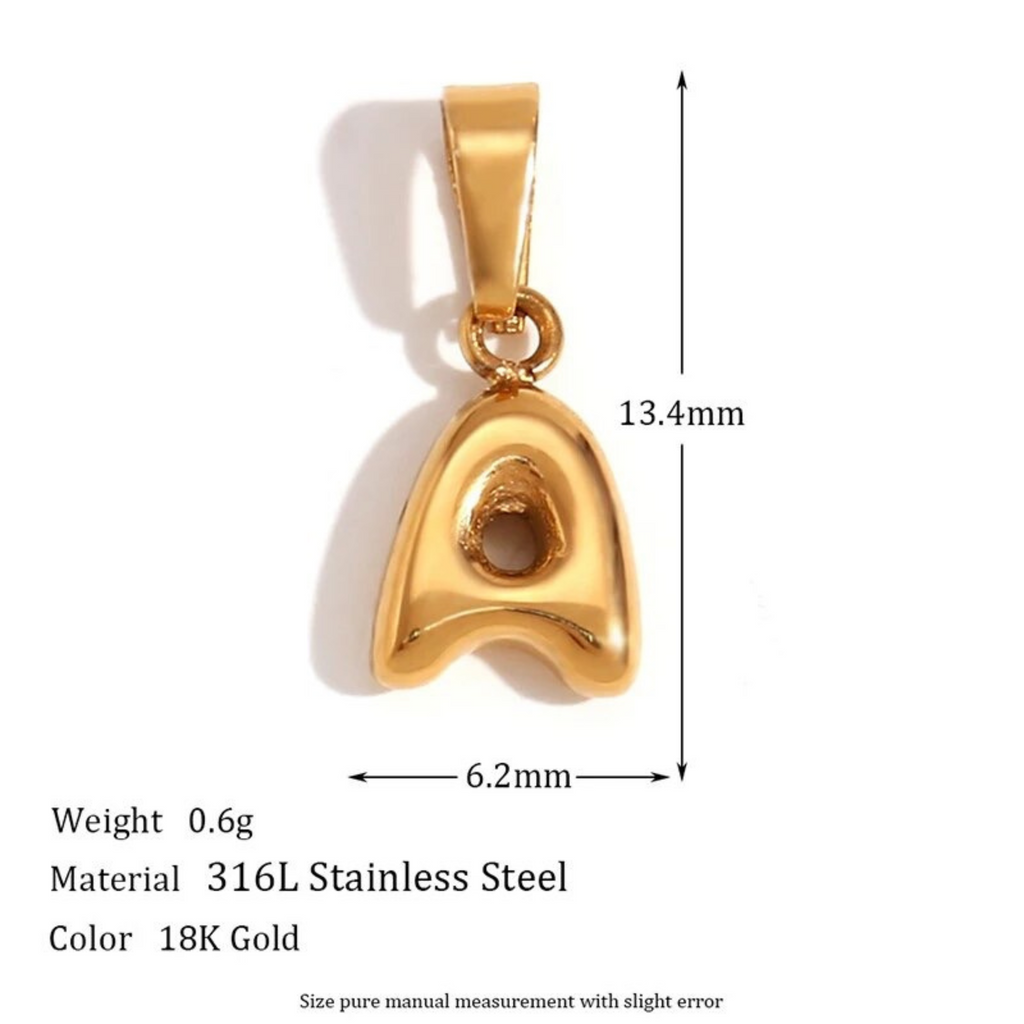 Initial Baby Pearl Necklace