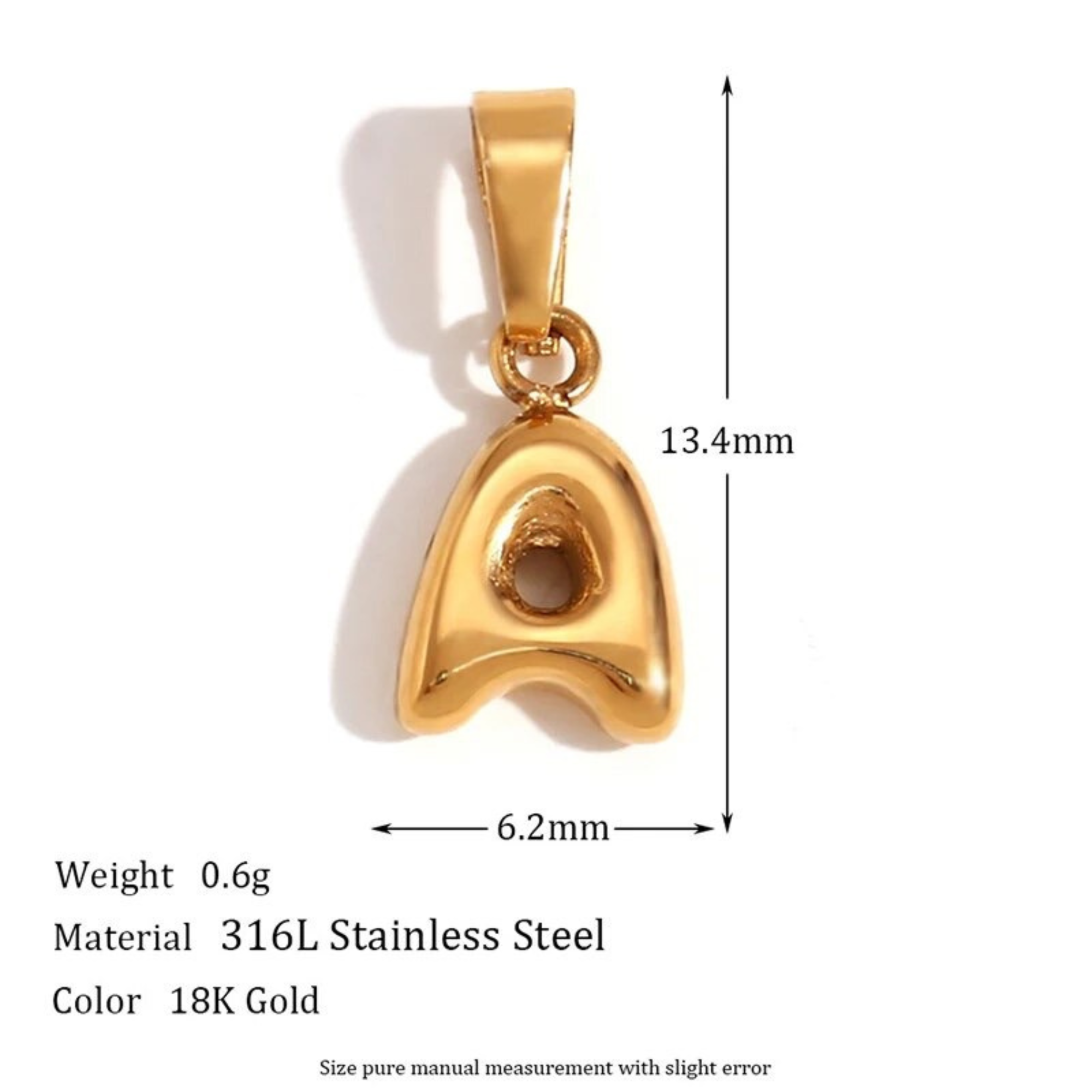 Initial Baby Pearl Necklace