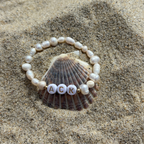 ACK Pearl Stretch Bracelet