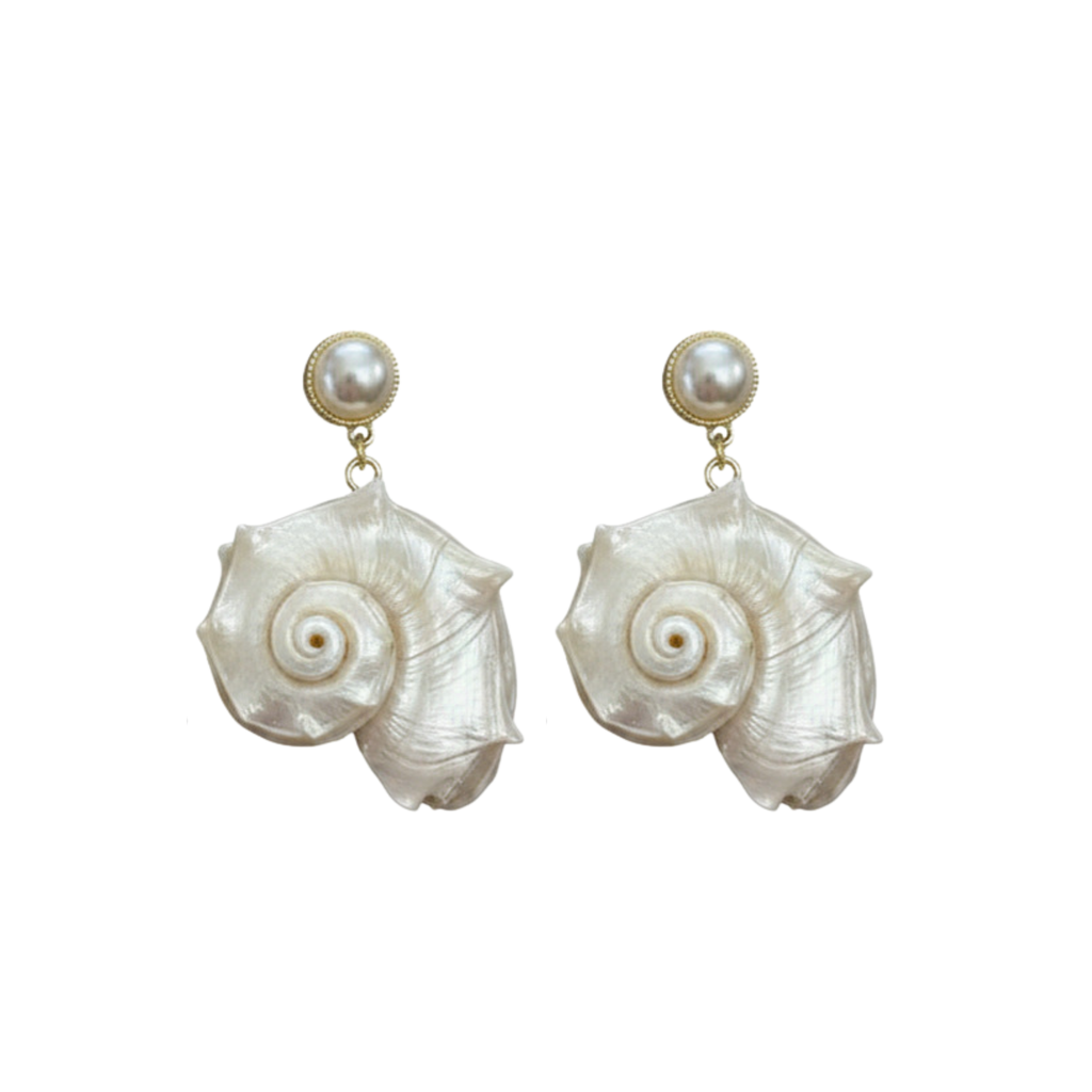Gustavia Shell Earrings
