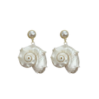 Gustavia Shell Earrings