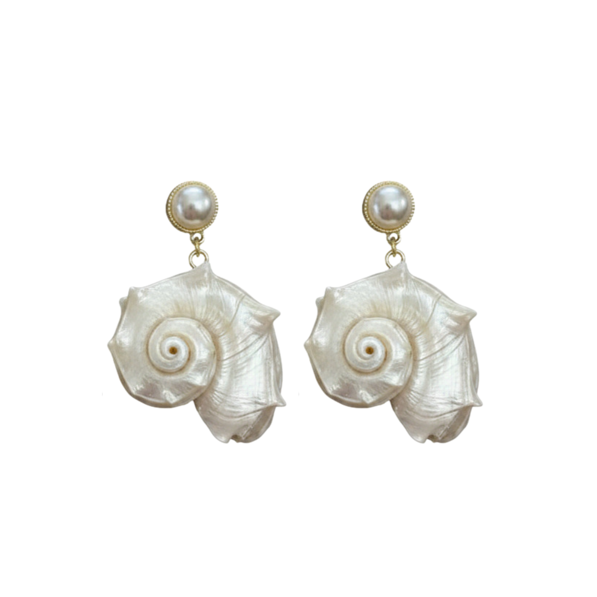 Gustavia Shell Earrings