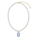 Hydrangea Charm Necklace